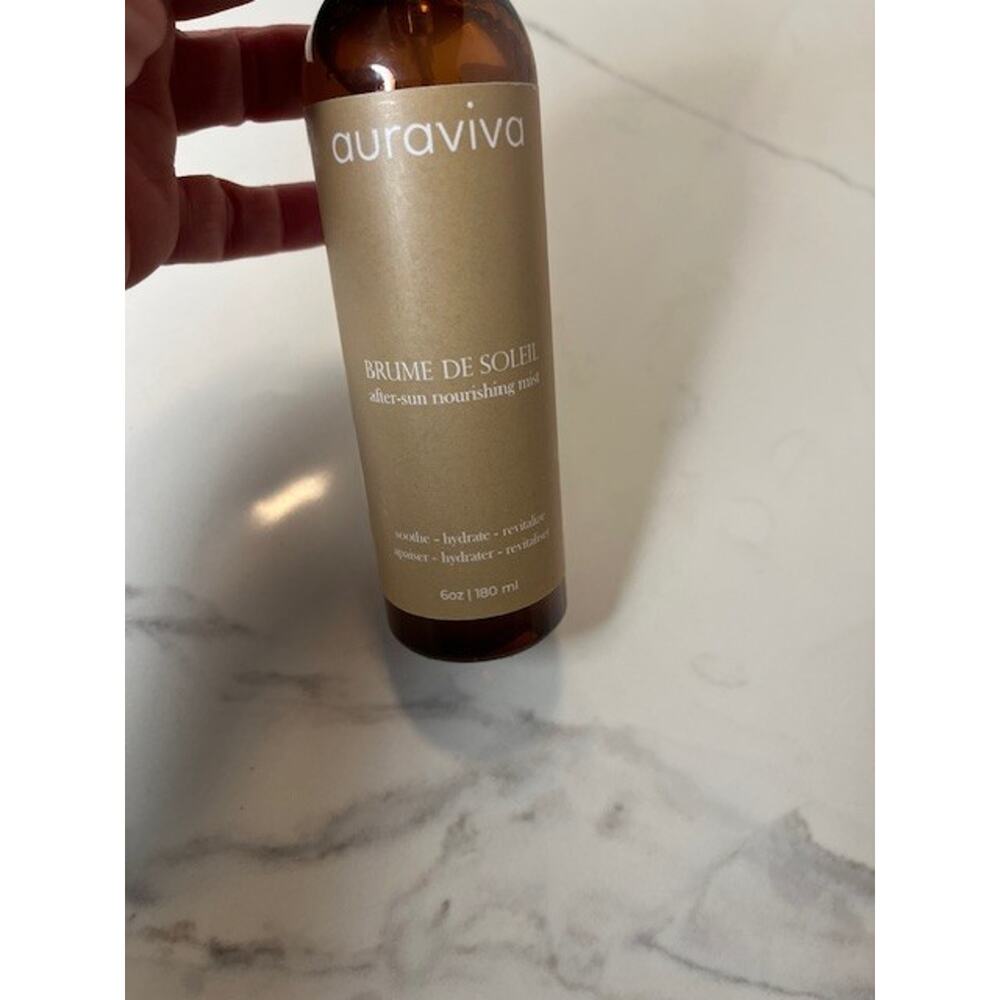 AURAVIVA Brume De Soleil After Sun Nourishing Mist Post-Tan Beach Essential NEW - Picture 3 of 7